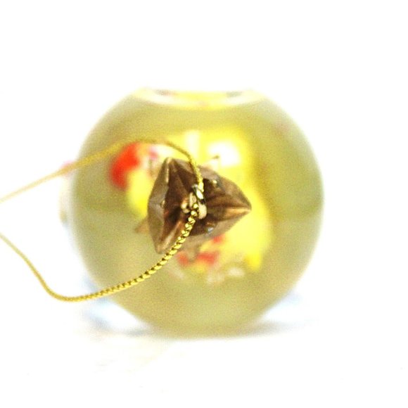 International Bazaar 6 Days of Christmas Snow Globe Ornament Geese A Laying - Picture 5 of 6